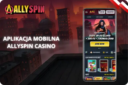 Aplikacja mobilna AllySpin Casino