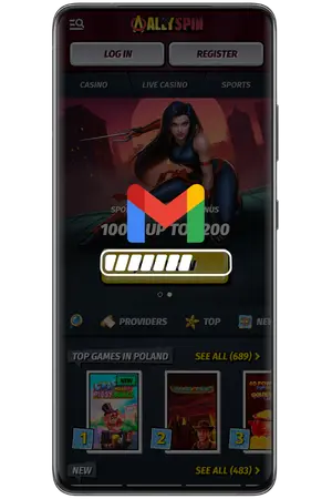 Potwierdź adresy e-mail w Allyspin Casino